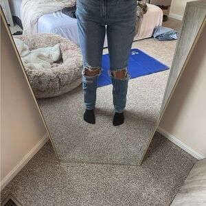 American Eagle Outfitters Blue Straight Leg Jeans